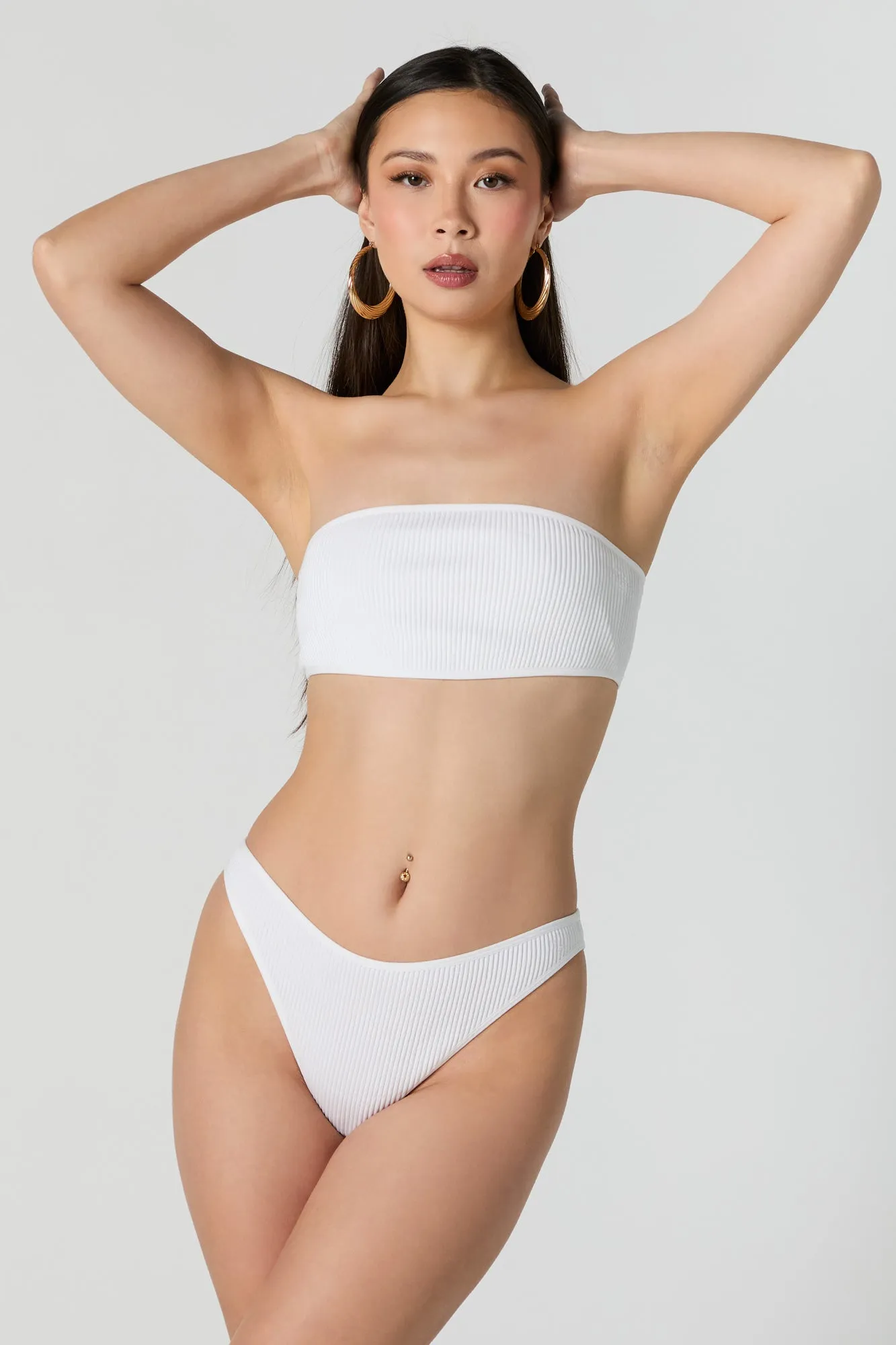 Culotte de bikini côtelée sans couture sold by Urban Planet product image thumbnail 4