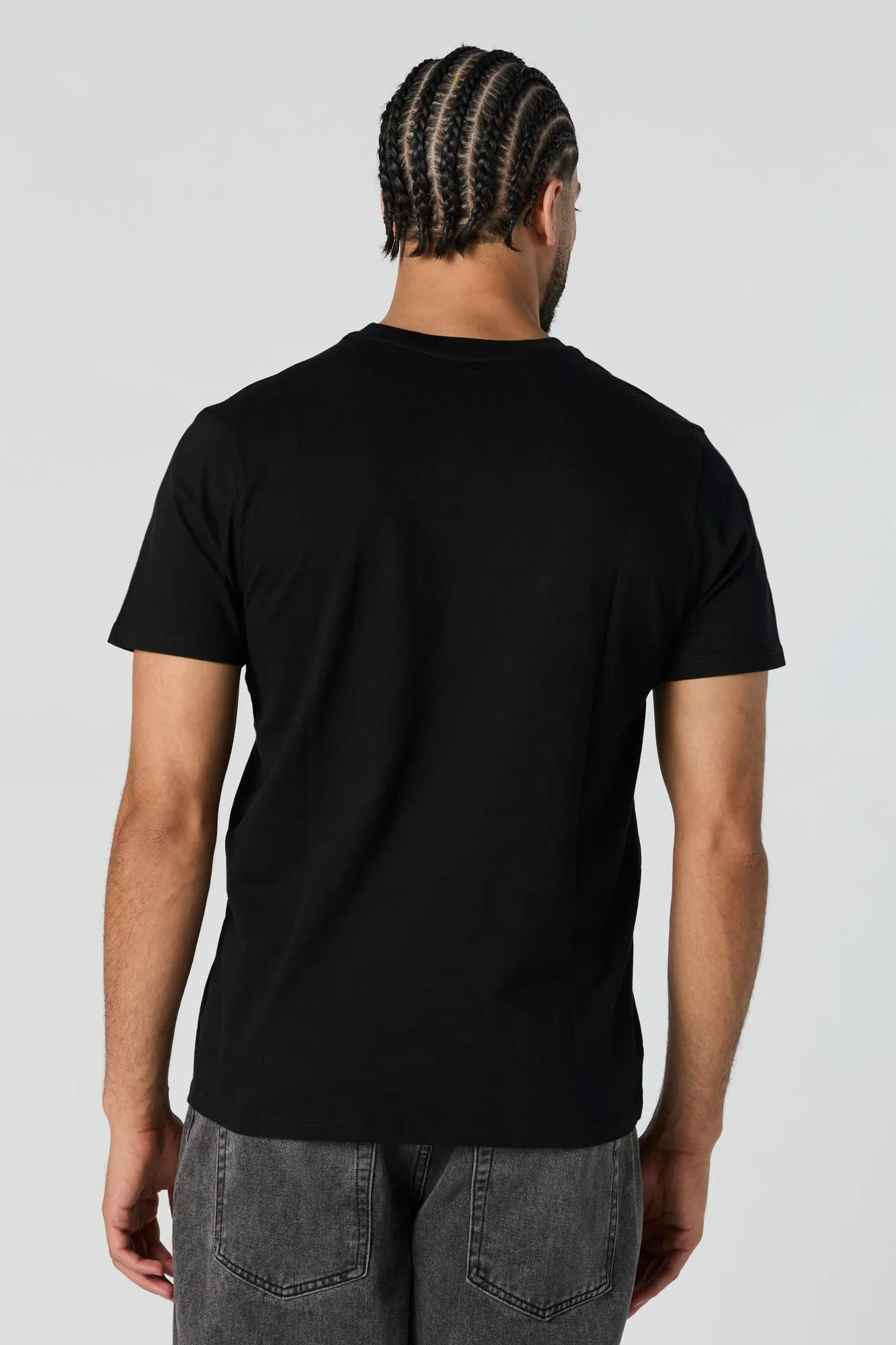 Shattered Reality Graphic T-Shirt sold by Urban Planet product image thumbnail 3