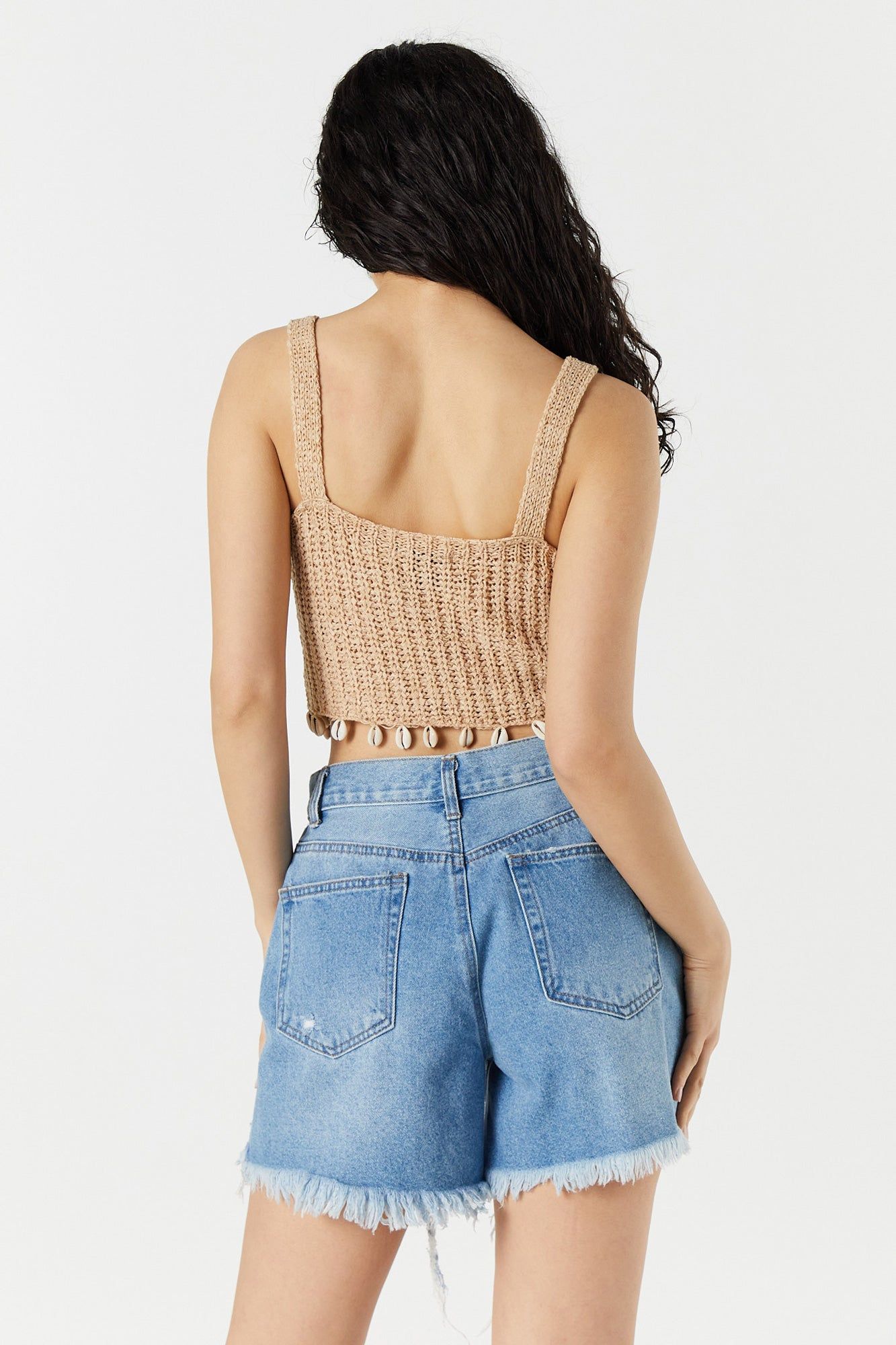 Crochet Shell Trim Tank sold by Urban Planet product image thumbnail 11