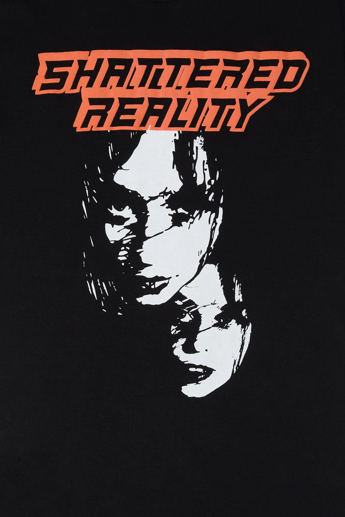 Shattered Reality Graphic T-Shirt sold by Urban Planet product image thumbnail 4