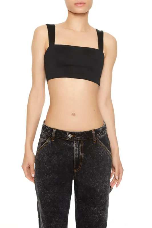 Contour Square Neck Cropped Tank sold by Urban Planet