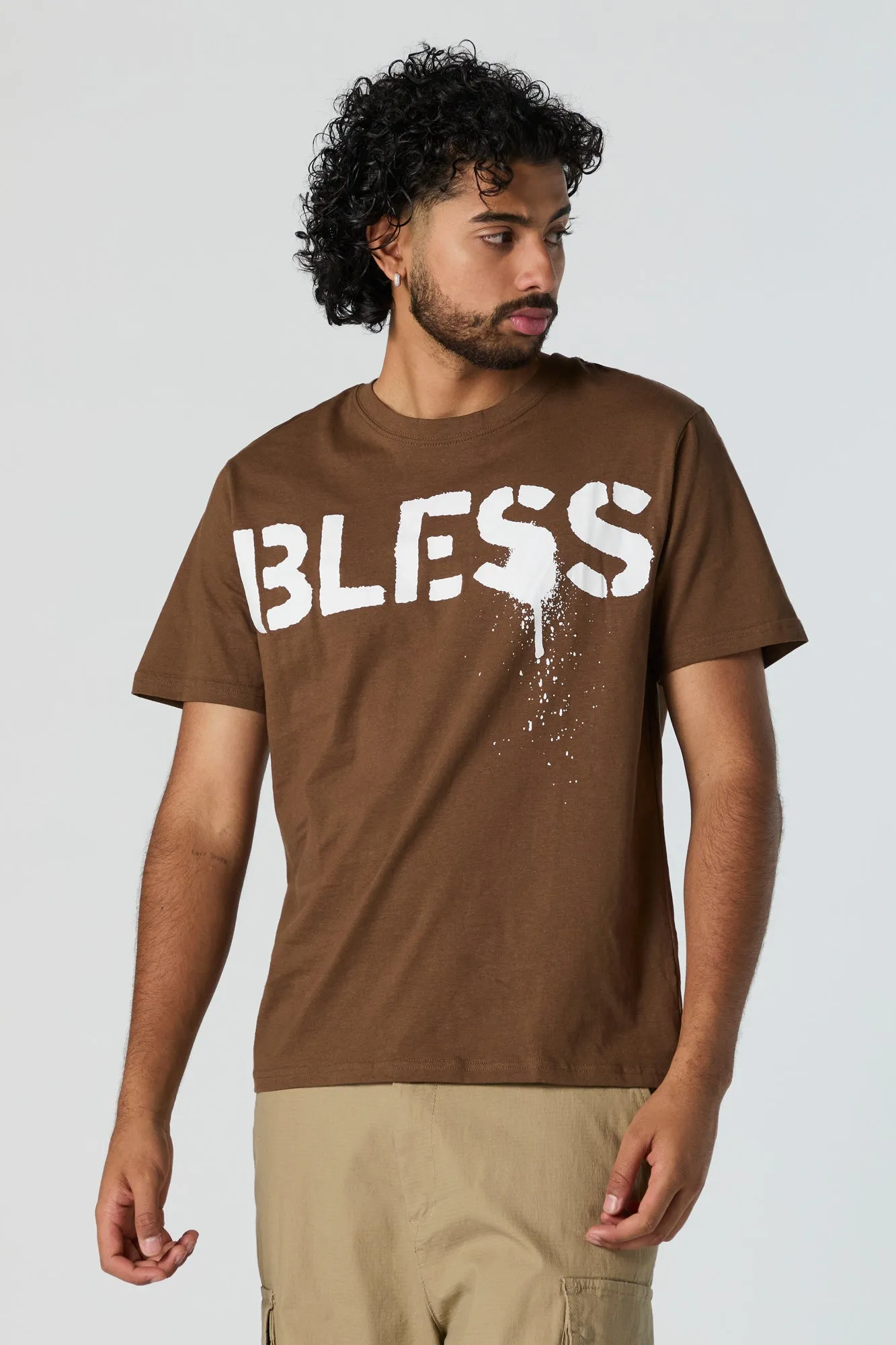 Bless Graphic T-Shirt sold by Urban Planet product image thumbnail 2