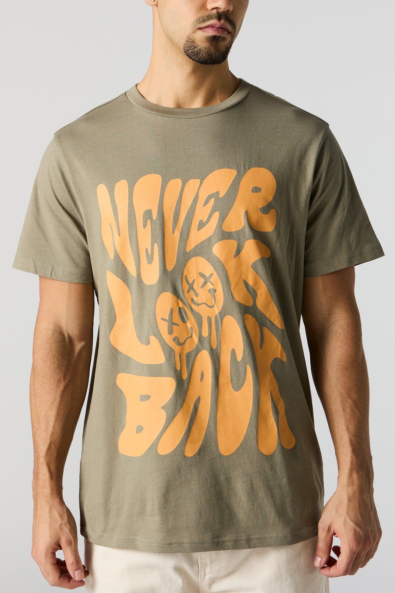 Never Look Back Graphic T-Shirt sold by Urban Planet