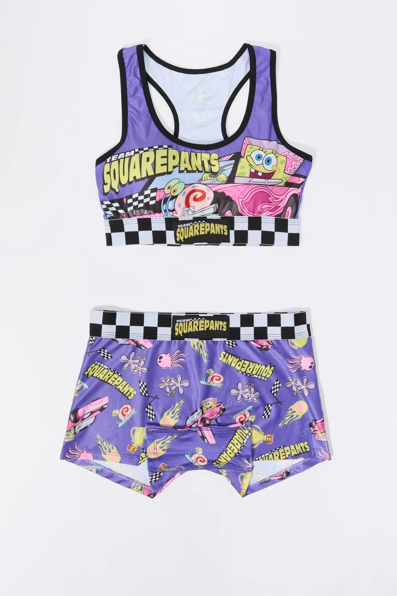 SpongeBob Bra and Boy Short 2 Piece Set sold by Urban Planet