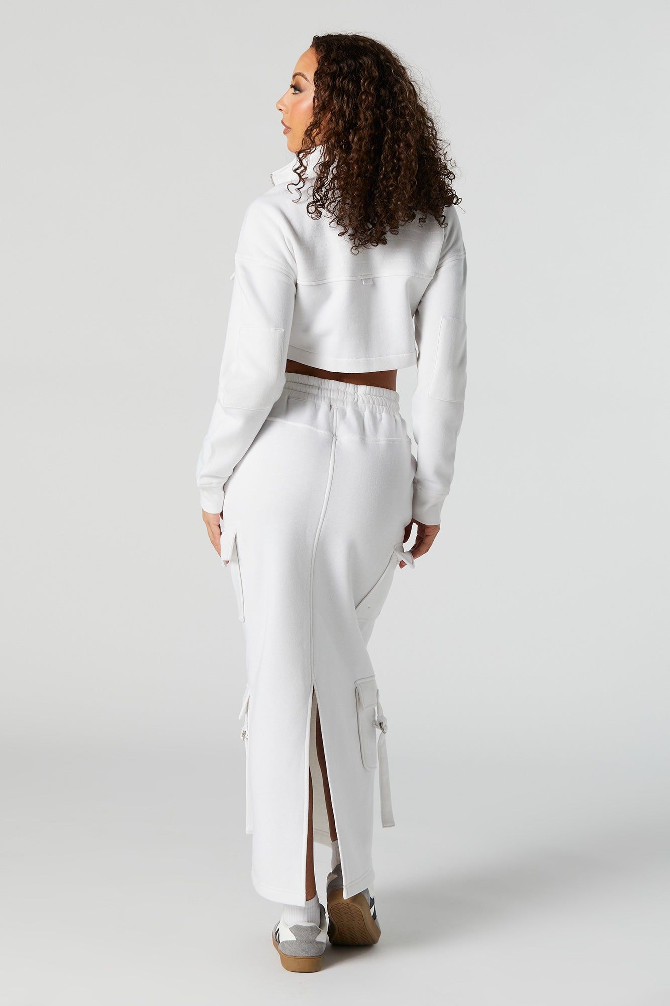 Fleece Multi Cargo Maxi Skirt sold by Urban Planet product image thumbnail 5