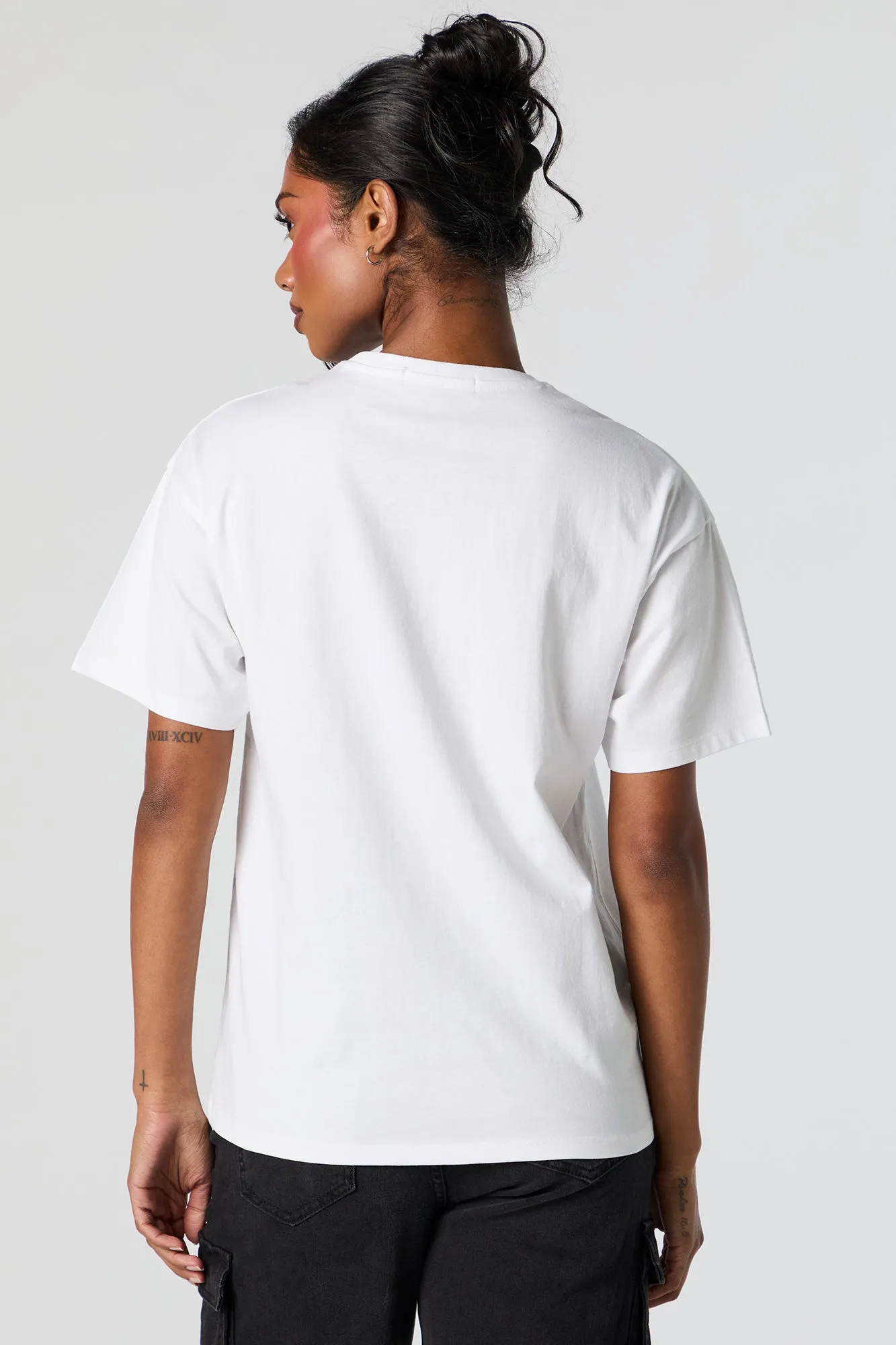 Saddle Up Graphic Boyfriend T-Shirt sold by Urban Planet product image thumbnail 3