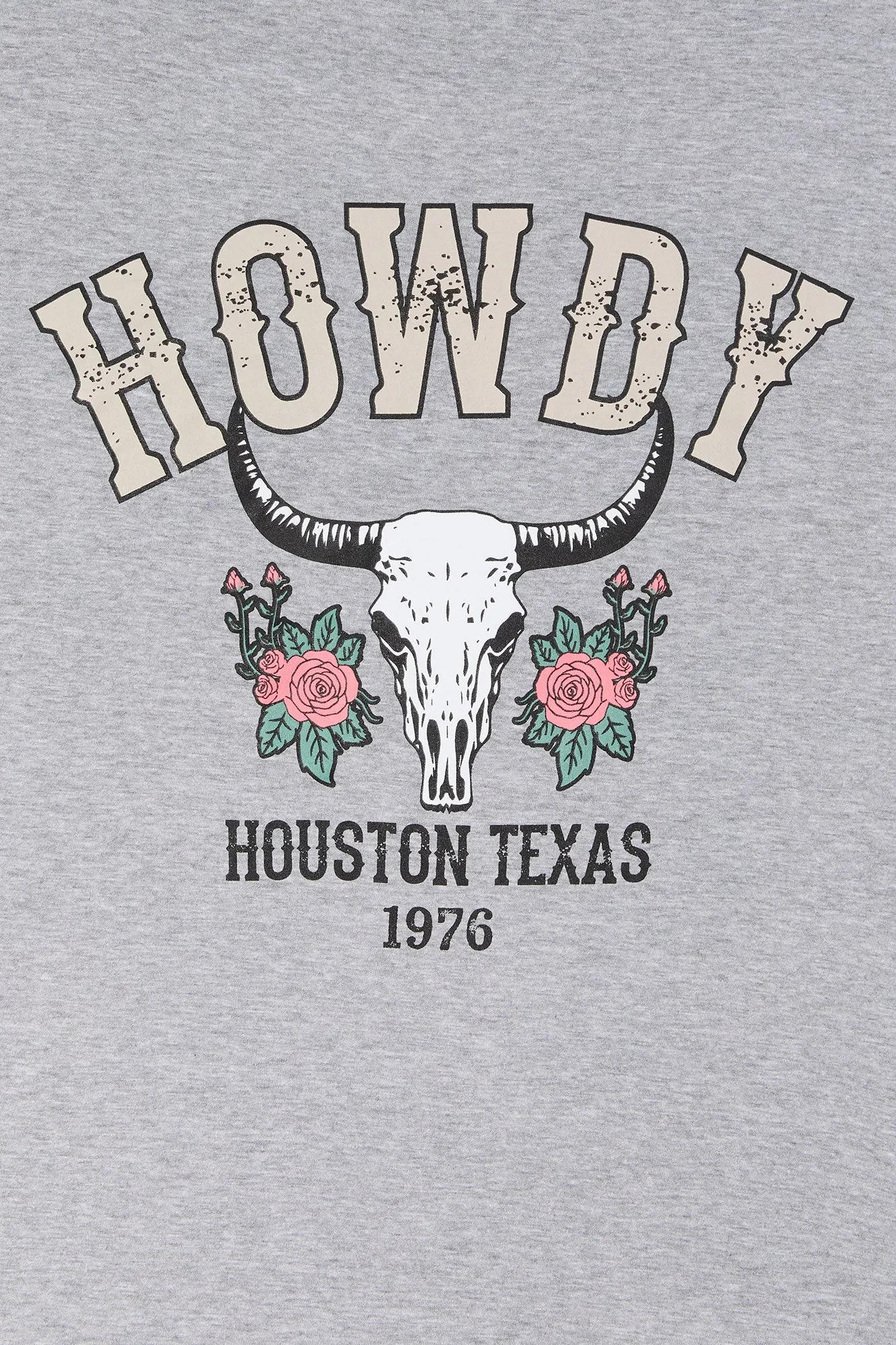 Howdy Graphic Boyfriend T-Shirt sold by Urban Planet product image thumbnail 2