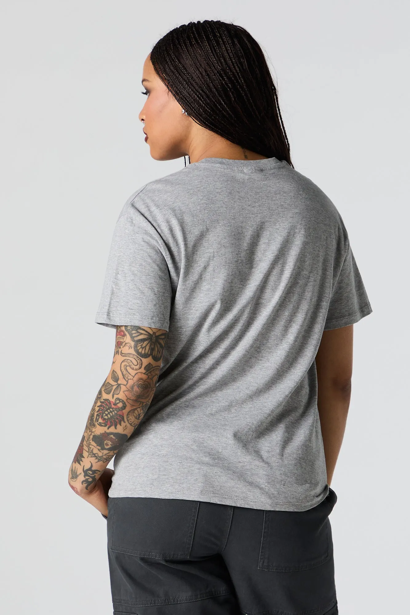 Howdy Graphic Boyfriend T-Shirt sold by Urban Planet product image thumbnail 4