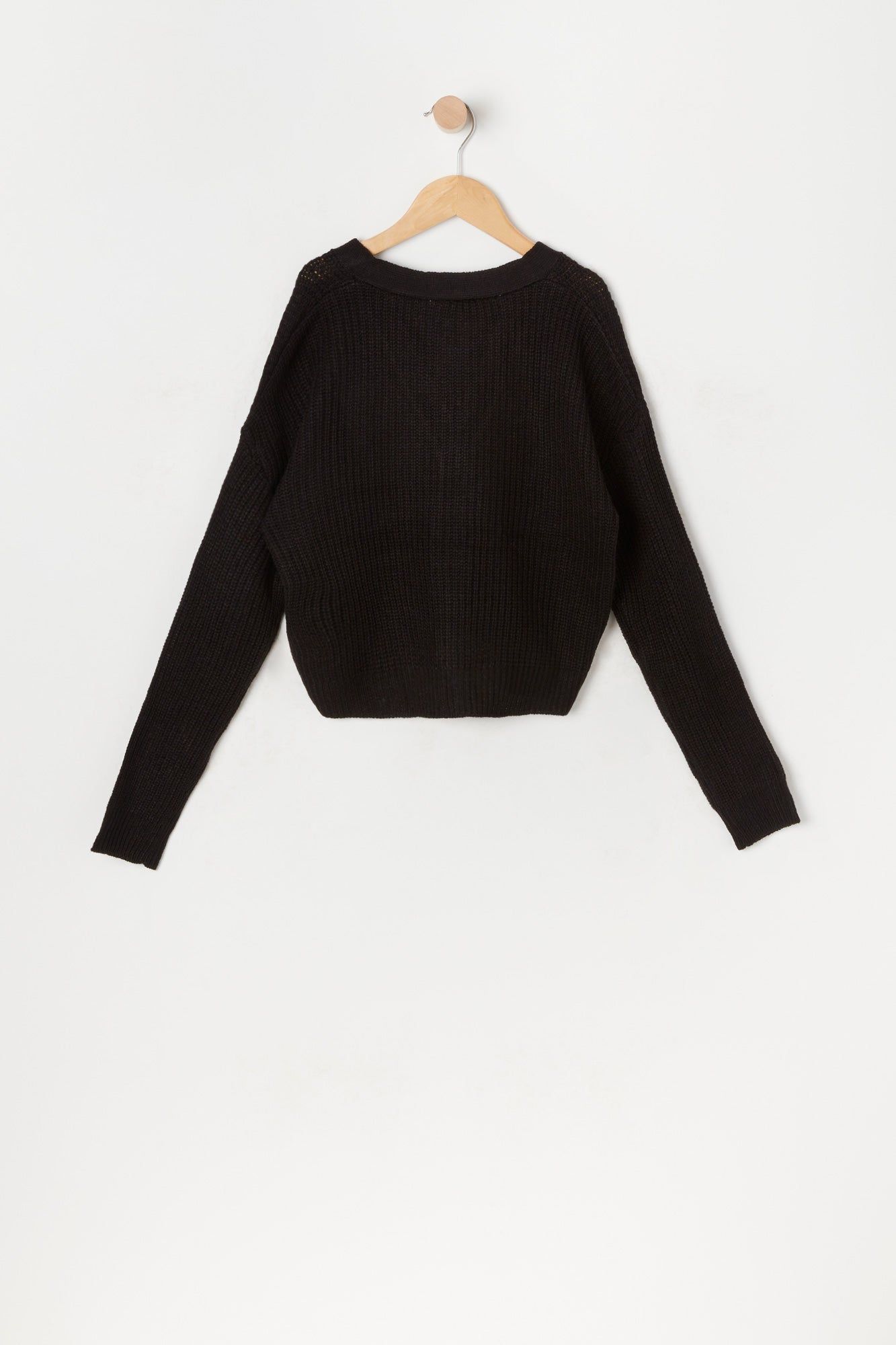 Girls Button-Up Knit Skimmer Cardigan sold by Urban Planet product image thumbnail 4