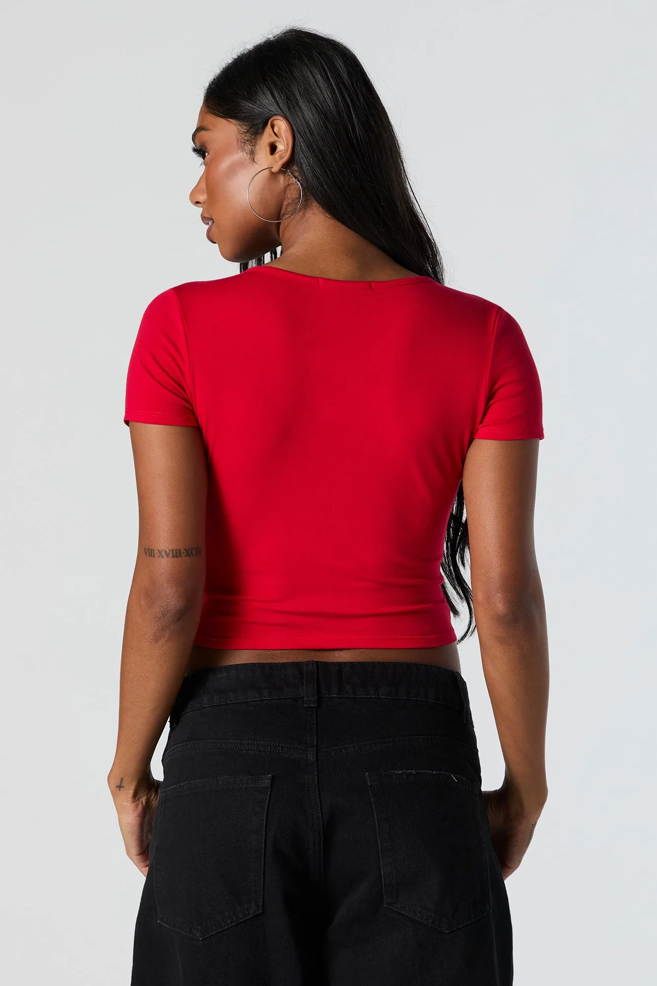 T-shirt court lacé sold by Urban Planet product image thumbnail 5