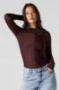 Contour Ruched Long Sleeve Bodysuit sold by Urban Planet