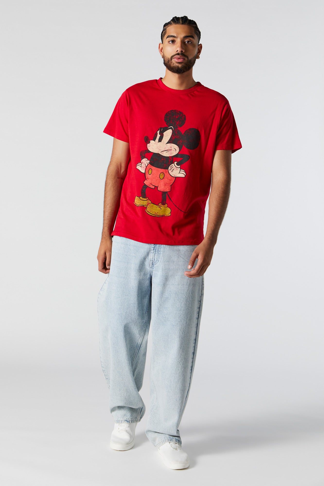 T-shirt à imprimé Angry Mickey sold by Urban Planet product image thumbnail 3