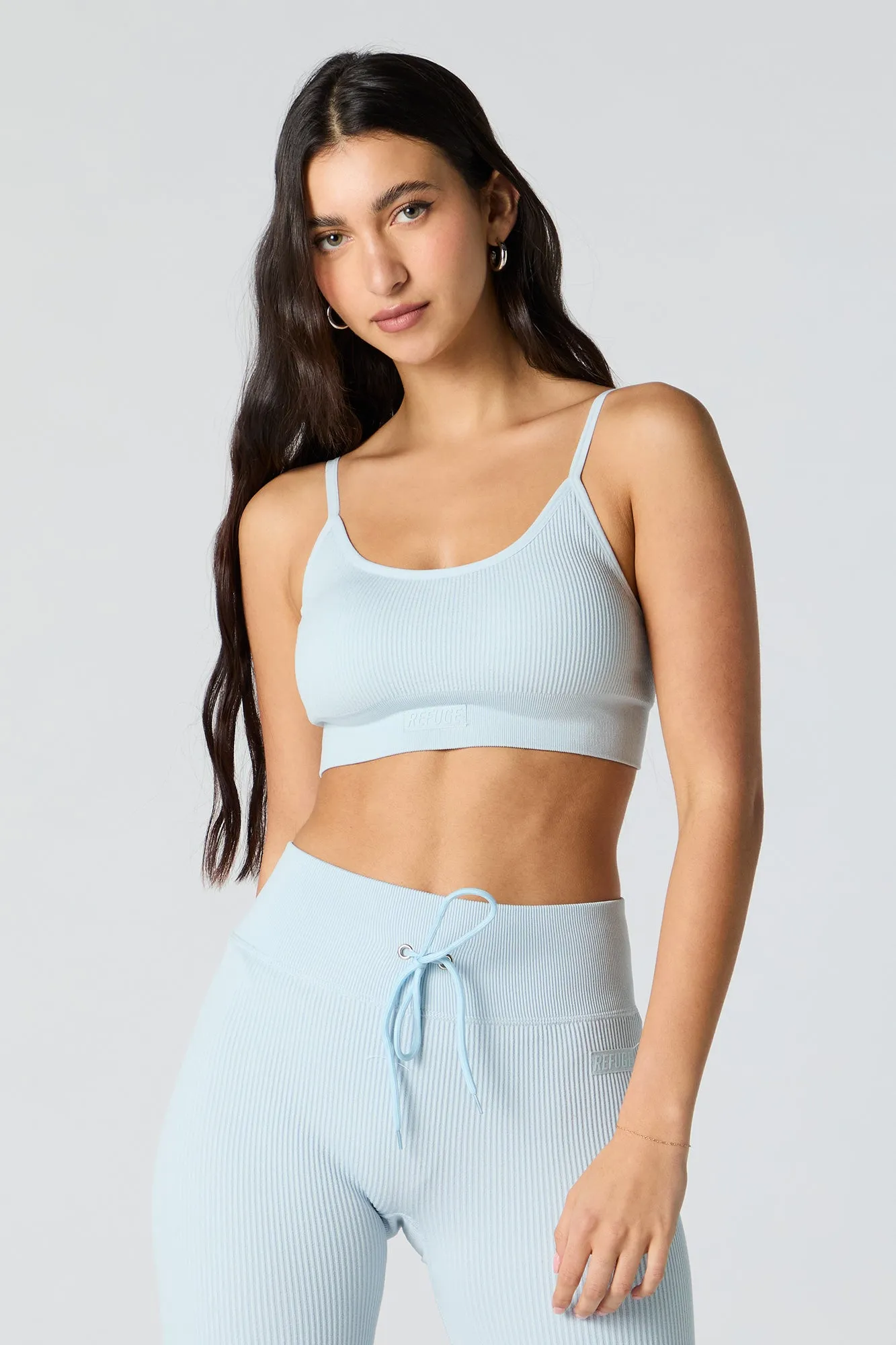 Seamless Active Ribbed Bra sold by Urban Planet