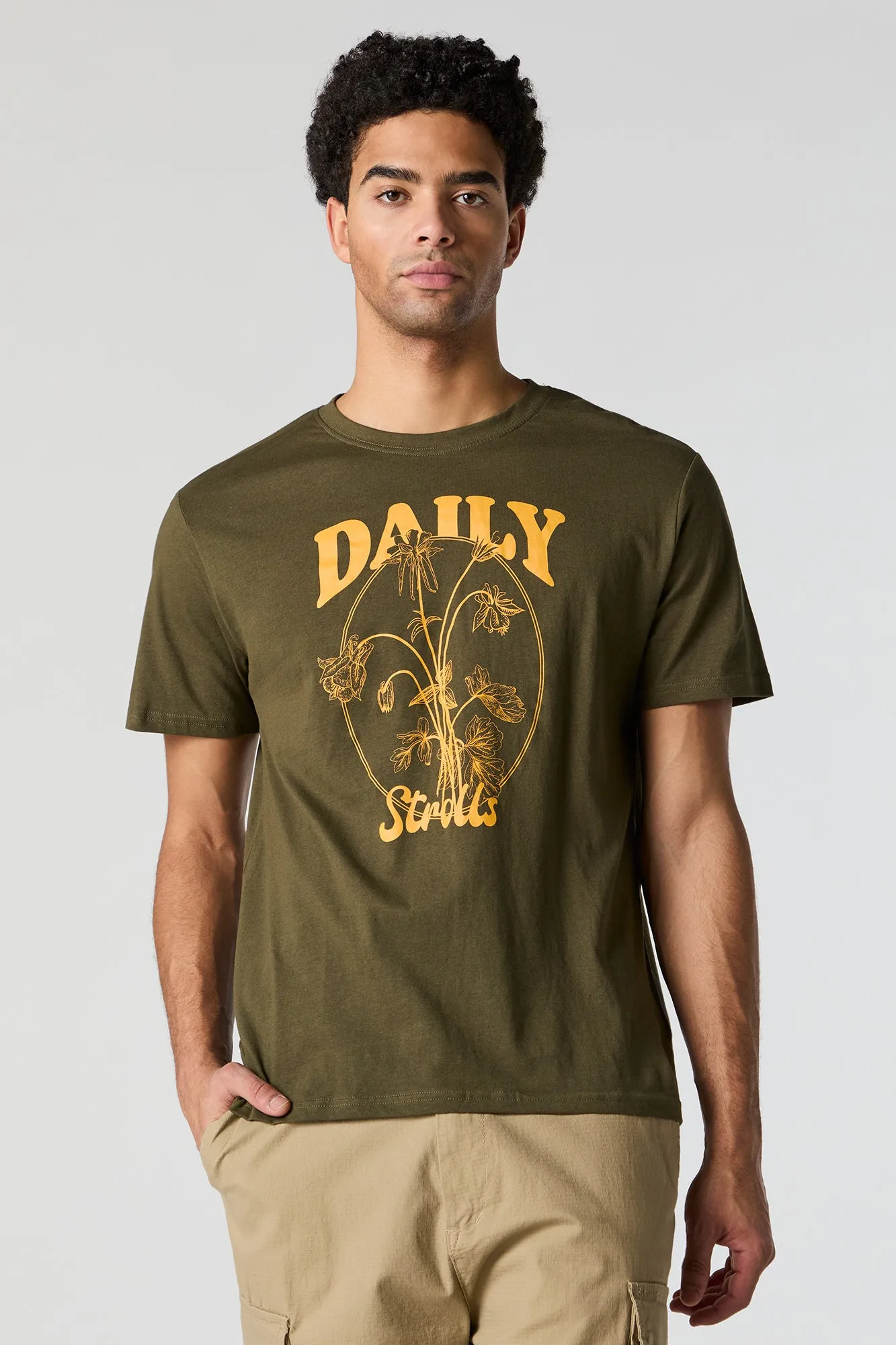 Daily Strolls Graphic T-Shirt sold by Urban Planet