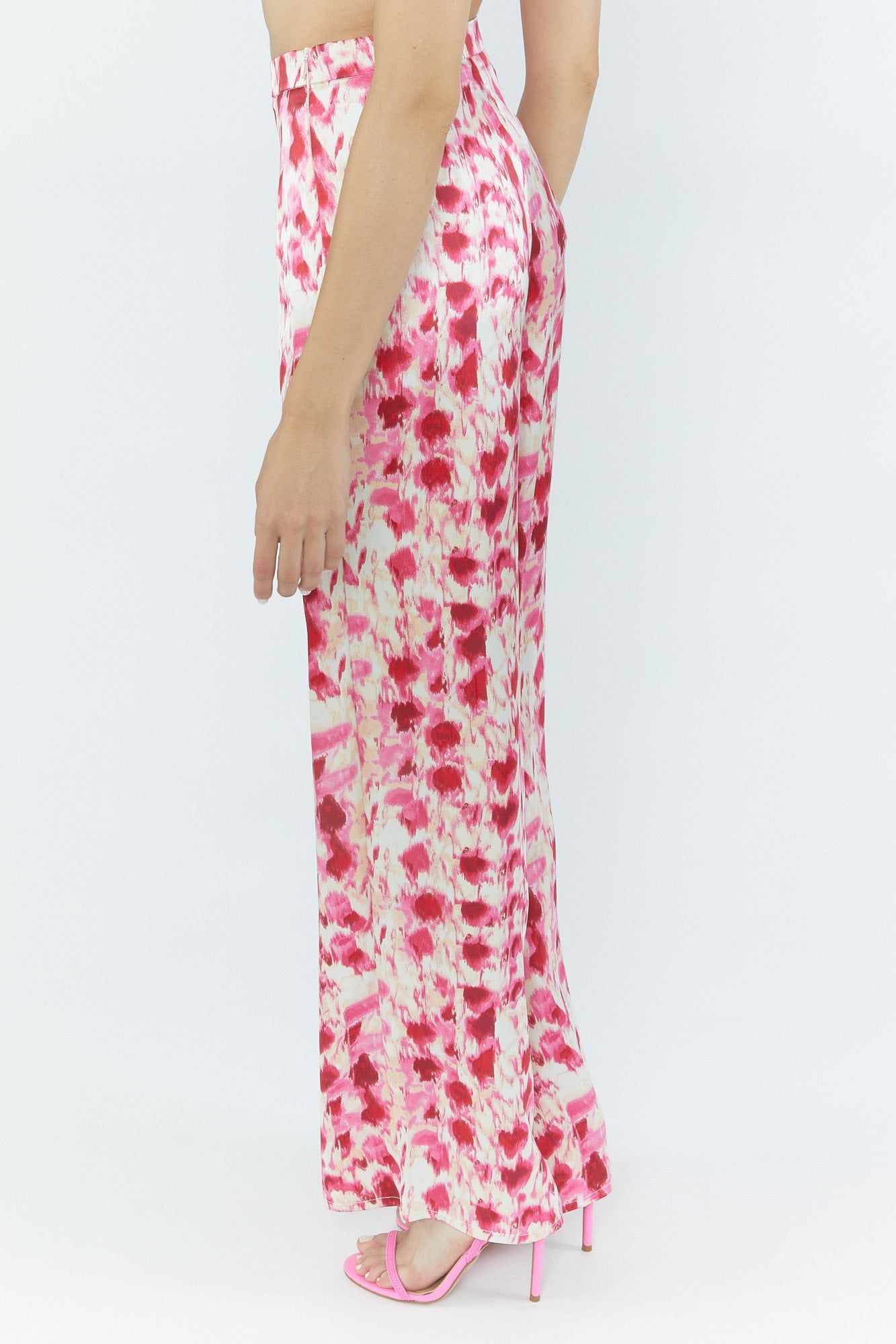 Pantalon à jambe large imprimé en soie sold by Urban Planet product image thumbnail 3