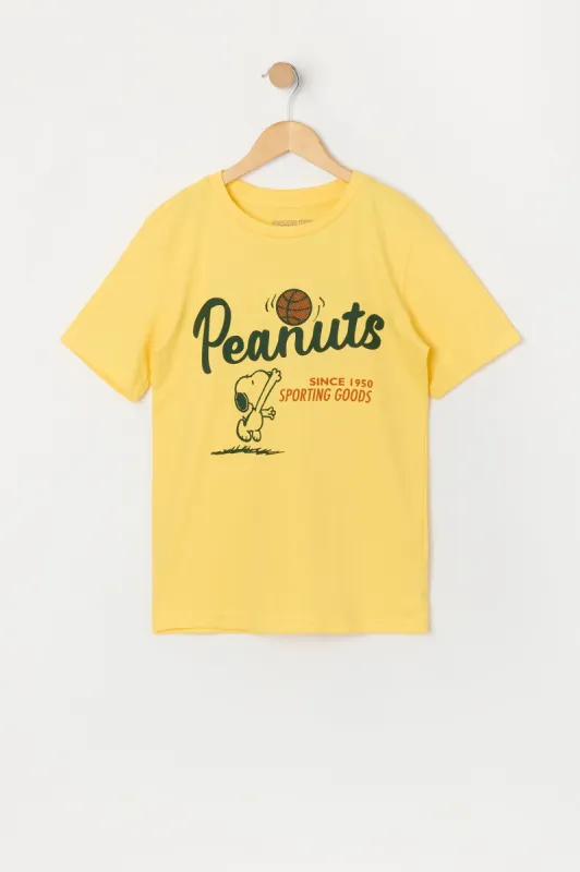 T-shirt à imprimé Peanuts pour garçon sold by Urban Planet