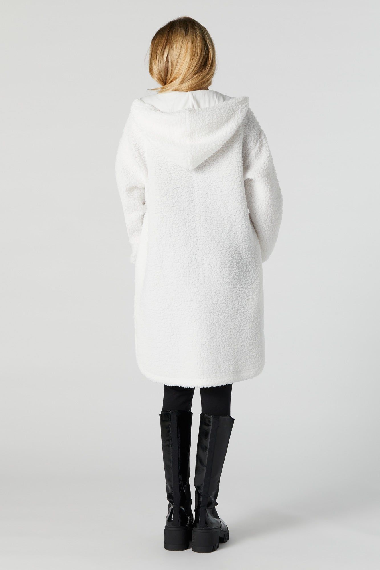 Sherpa Zip-Up Jacket sold by Urban Planet product image thumbnail 2