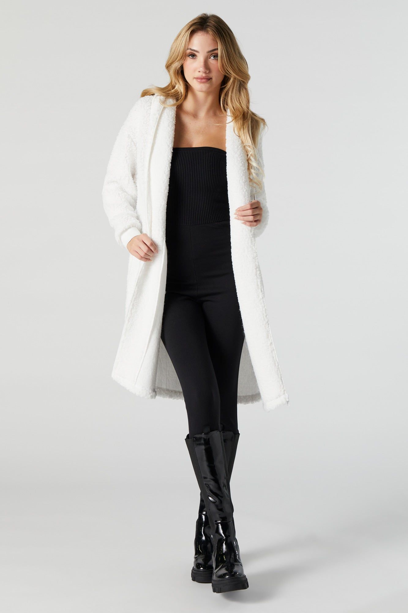 Sherpa Zip-Up Jacket sold by Urban Planet