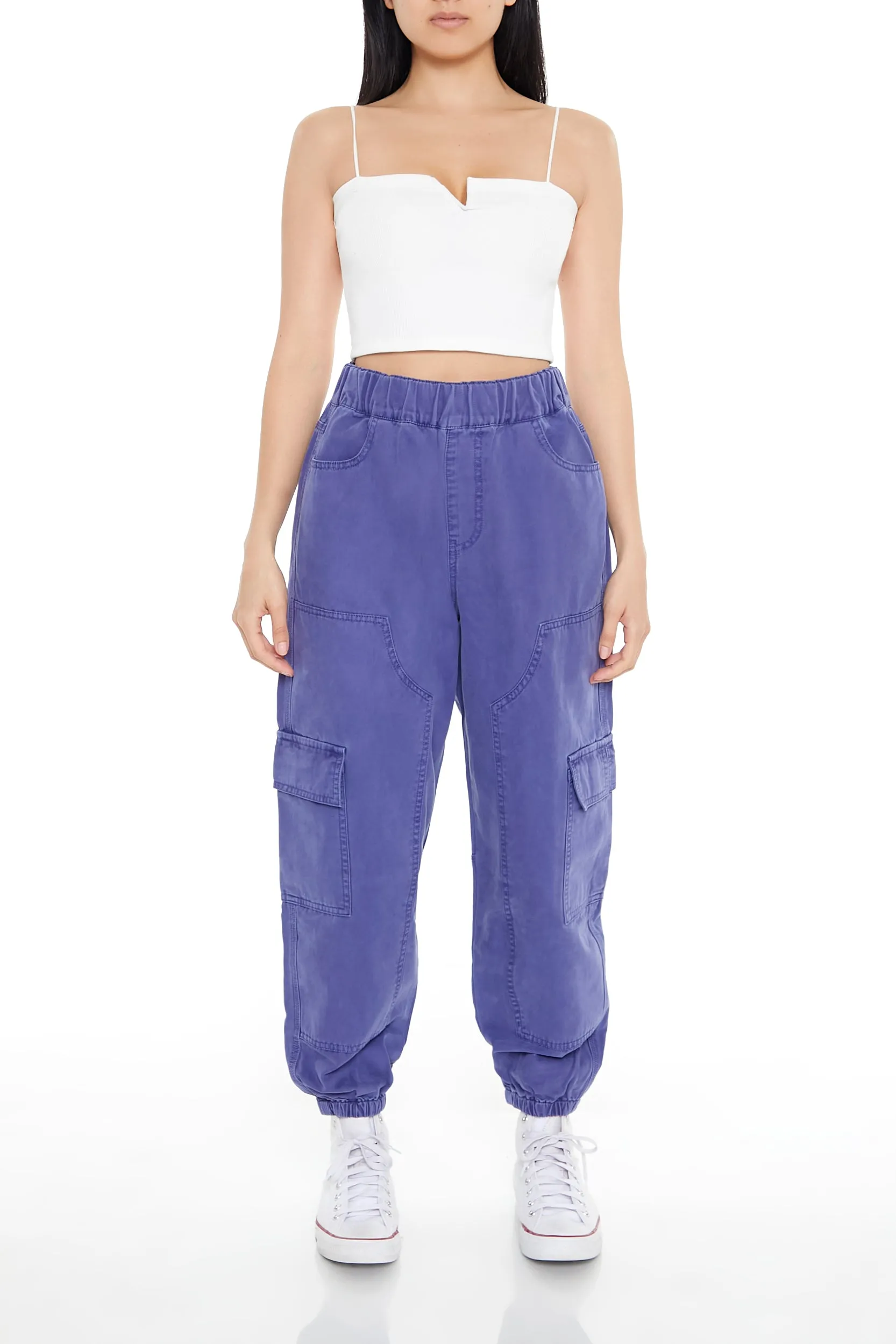 Twill Cargo Jogger sold by Urban Planet