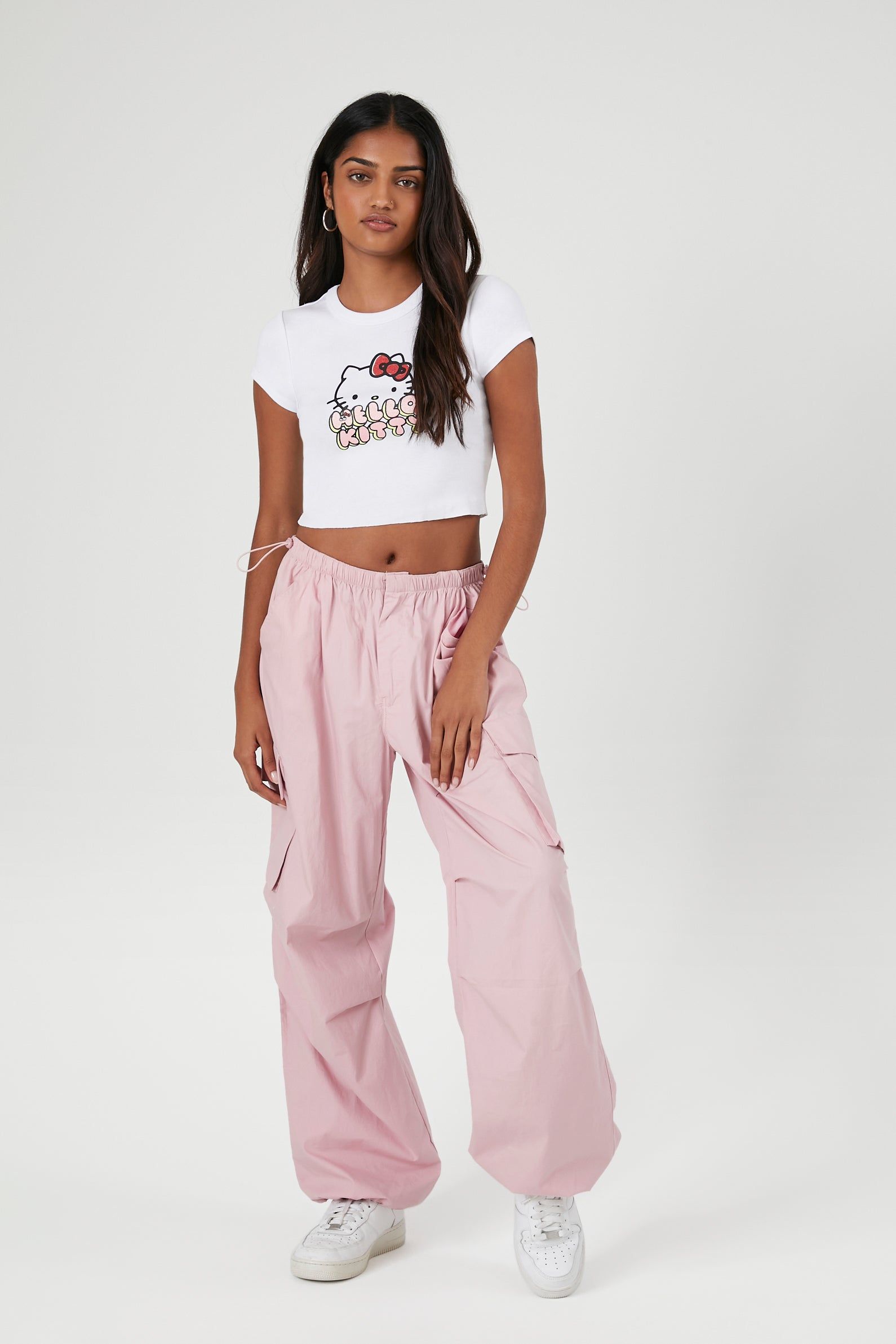 Hello Kitty Graphic Cropped T-Shirt sold by Urban Planet product image thumbnail 3