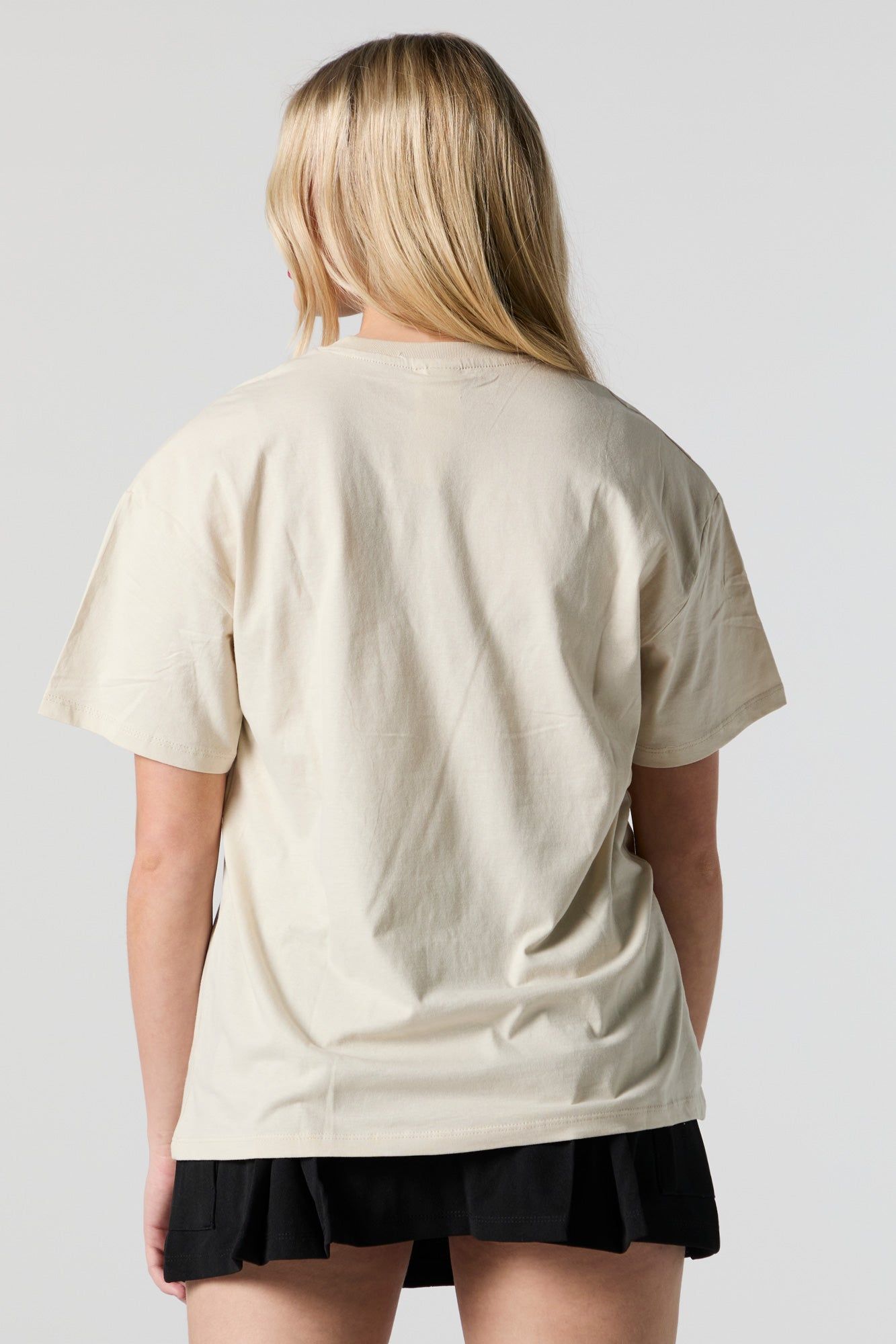 Love Teddy Graphic Boyfriend T-Shirt sold by Urban Planet product image thumbnail 4