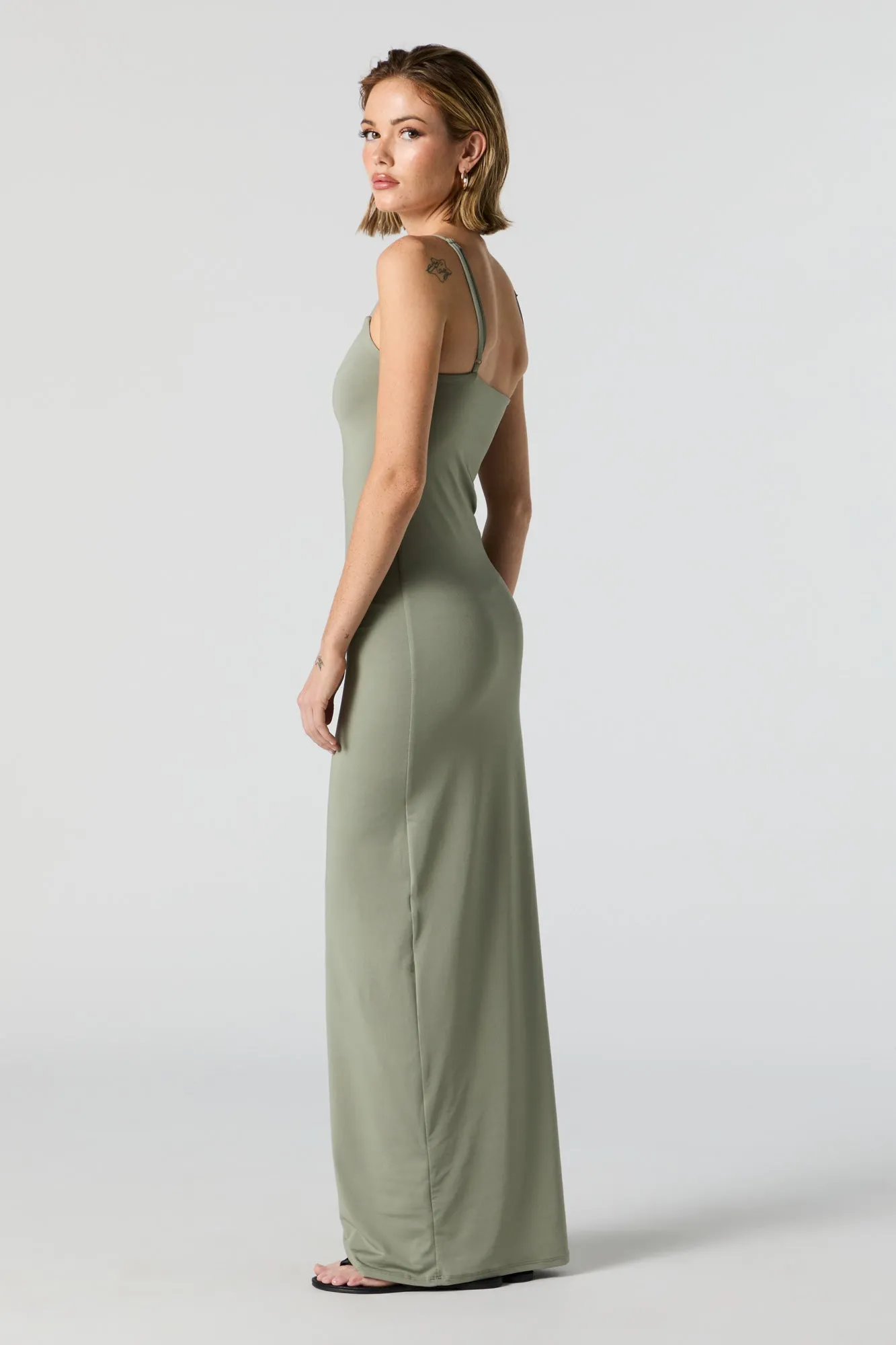 Contour Scoop Neck Maxi Dress sold by Urban Planet product image thumbnail 2