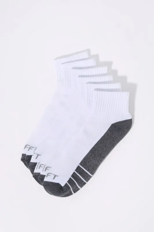Socquettes sport blanches (6 paires) sold by Urban Planet