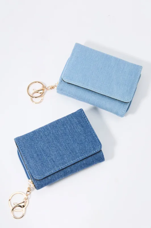Denim Coin Wallet sold by Urban Planet