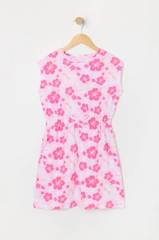 Combi-short cintré à imprimé hawaïen pour fille sold by Urban Planet