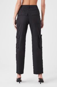 Twill High-Rise Cargo Pants sold by Urban Planet