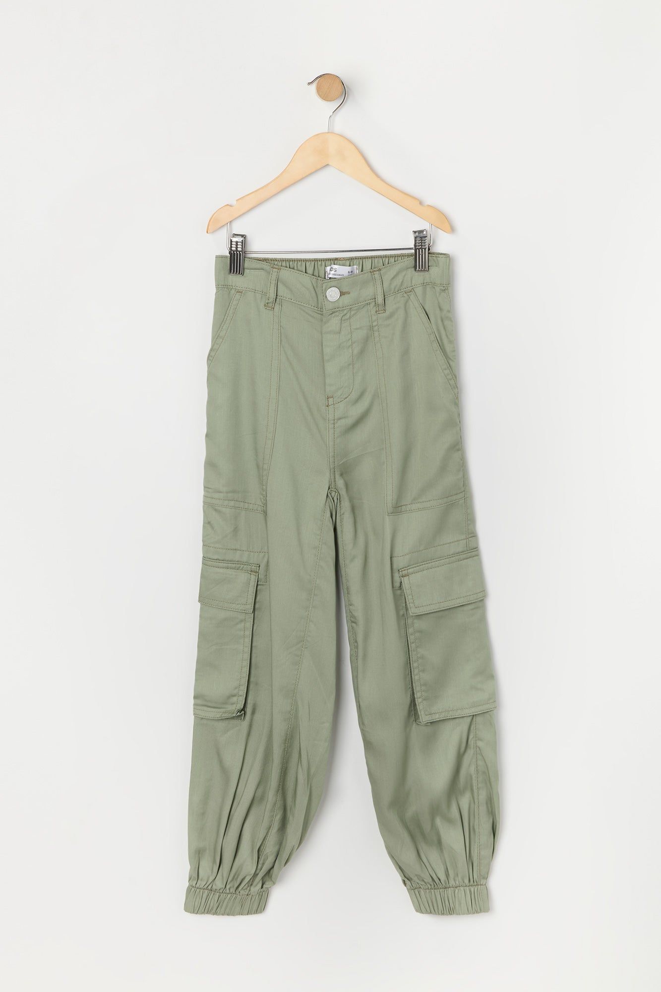 Jogger cargo avec bande de taille élastique pour garçon sold by Urban Planet product image thumbnail 5