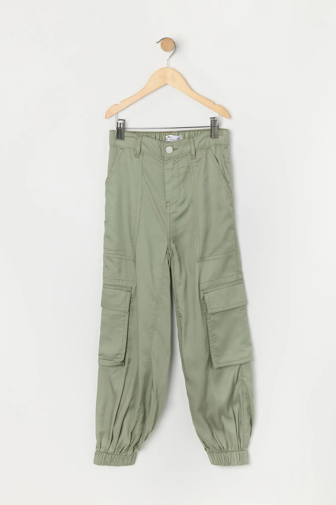 Jogger cargo avec bande de taille élastique pour fille sold by Urban Planet