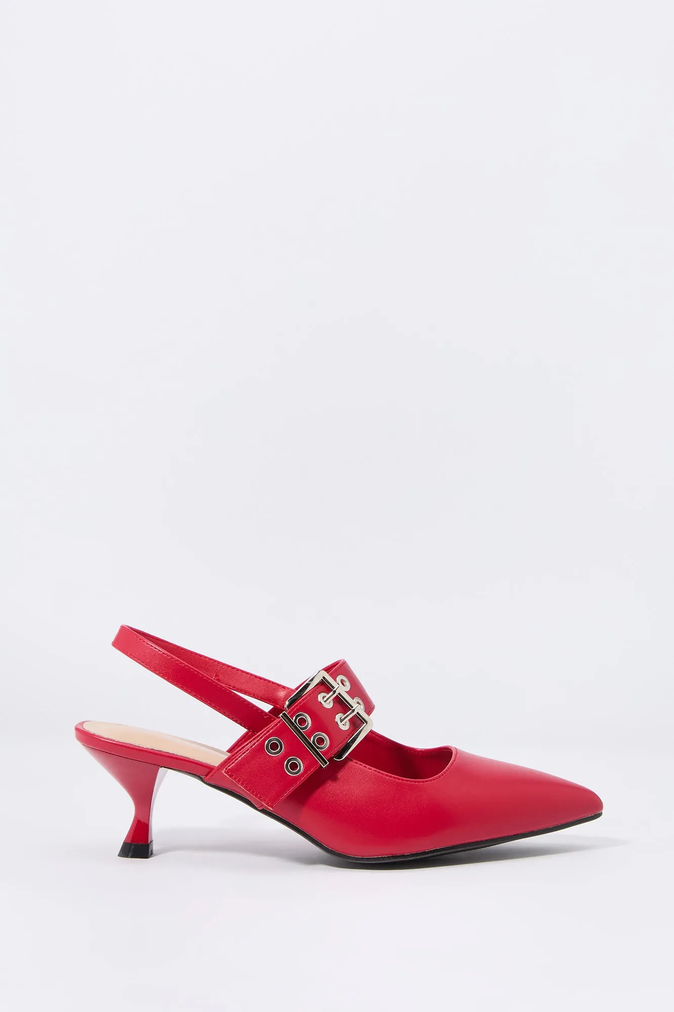 Escarpins à talon bobine avec bride et boucle sold by Urban Planet product image thumbnail 2