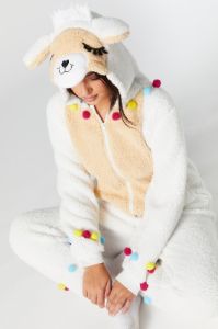 Plush 3D Llama Onesie sold by Urban Planet