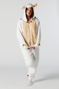 Plush 3D Llama Onesie sold by Urban Planet