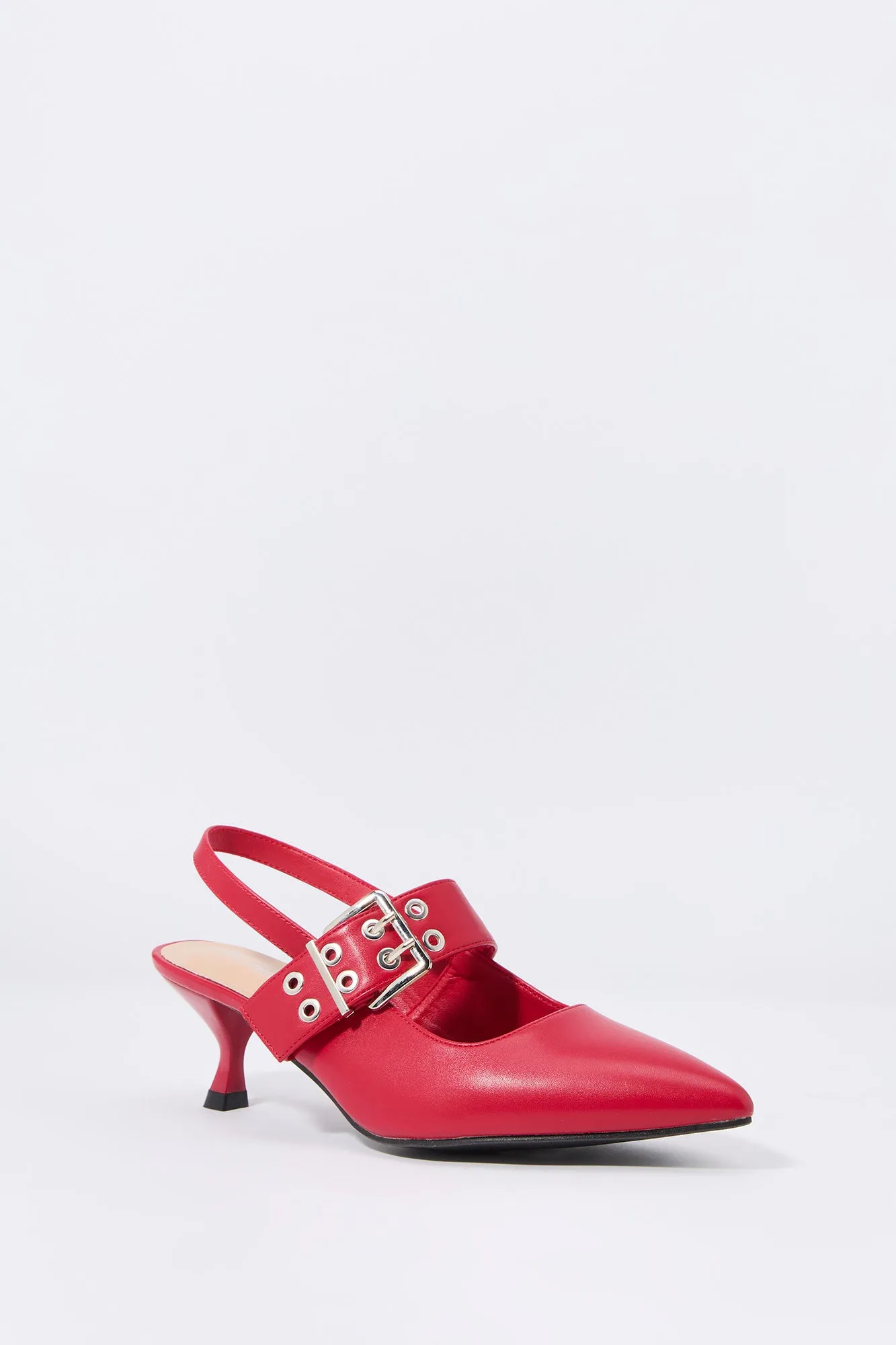 Escarpins à talon bobine avec bride et boucle sold by Urban Planet product image thumbnail 3