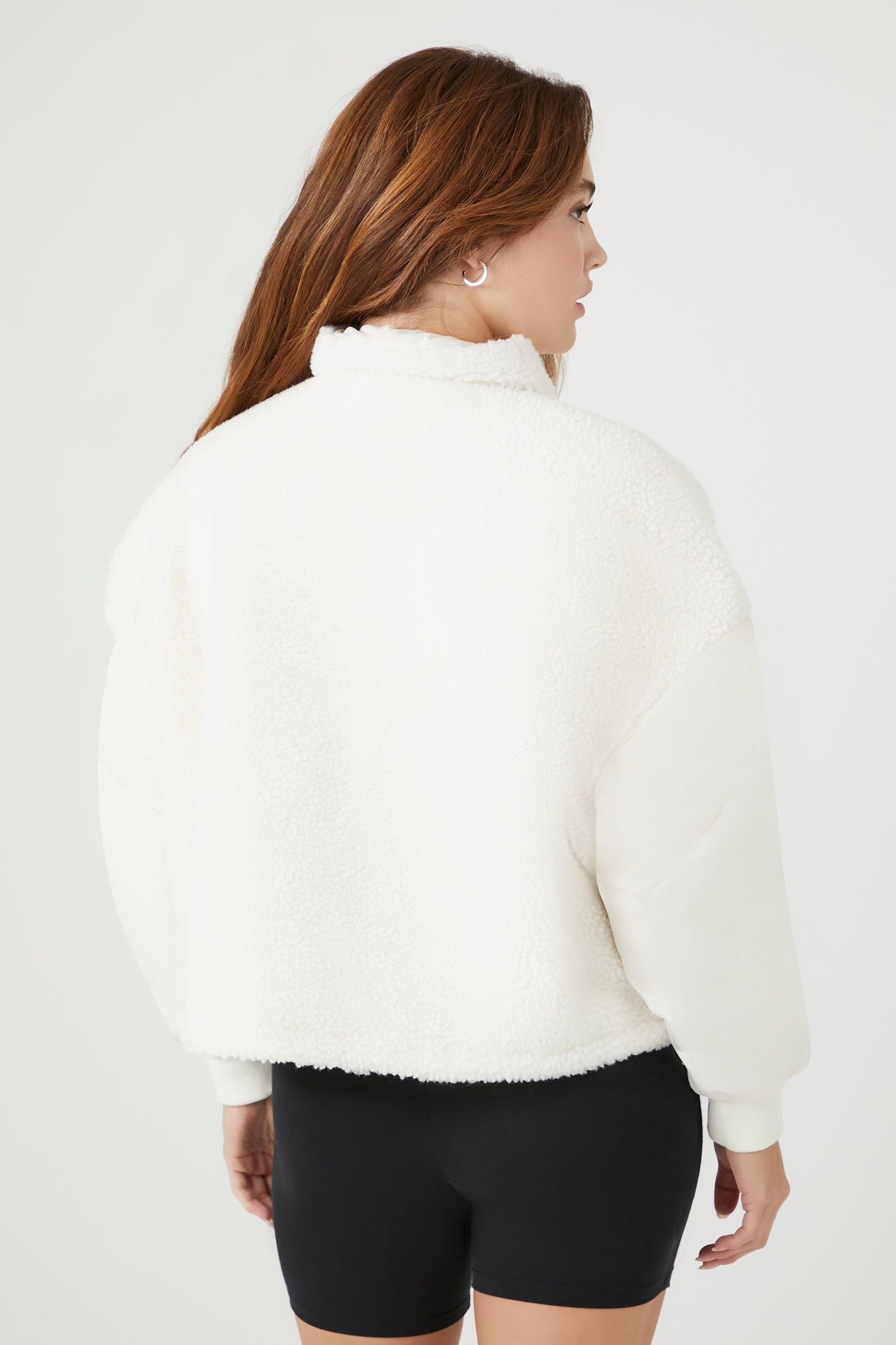 Blouson de style camionneur en Sherpa réversible sold by Urban Planet product image thumbnail 2