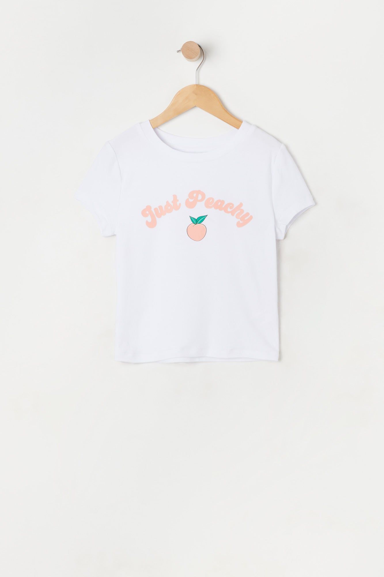 Girls Peach Graphic 3-Piece Pajama Set sold by Urban Planet product image thumbnail 3