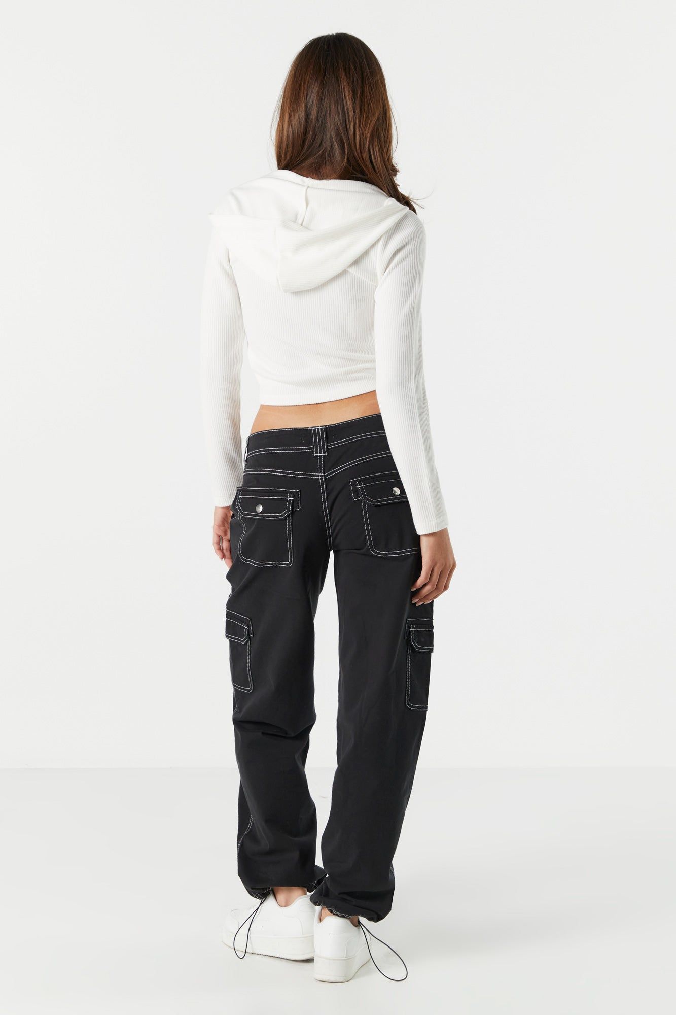 Low Rise Cargo Parachute Pant sold by Urban Planet product image thumbnail 3