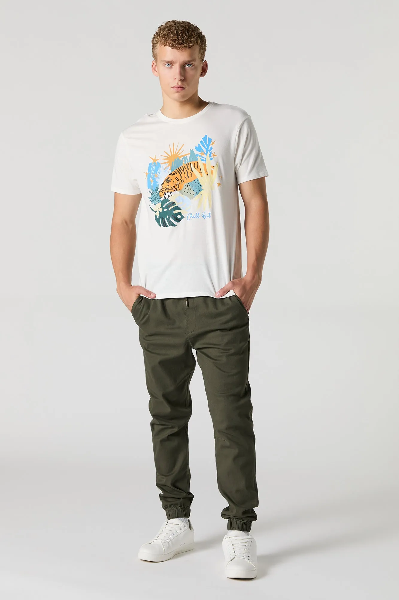 T-shirt à imprimé Chill Out sold by Urban Planet product image thumbnail 3