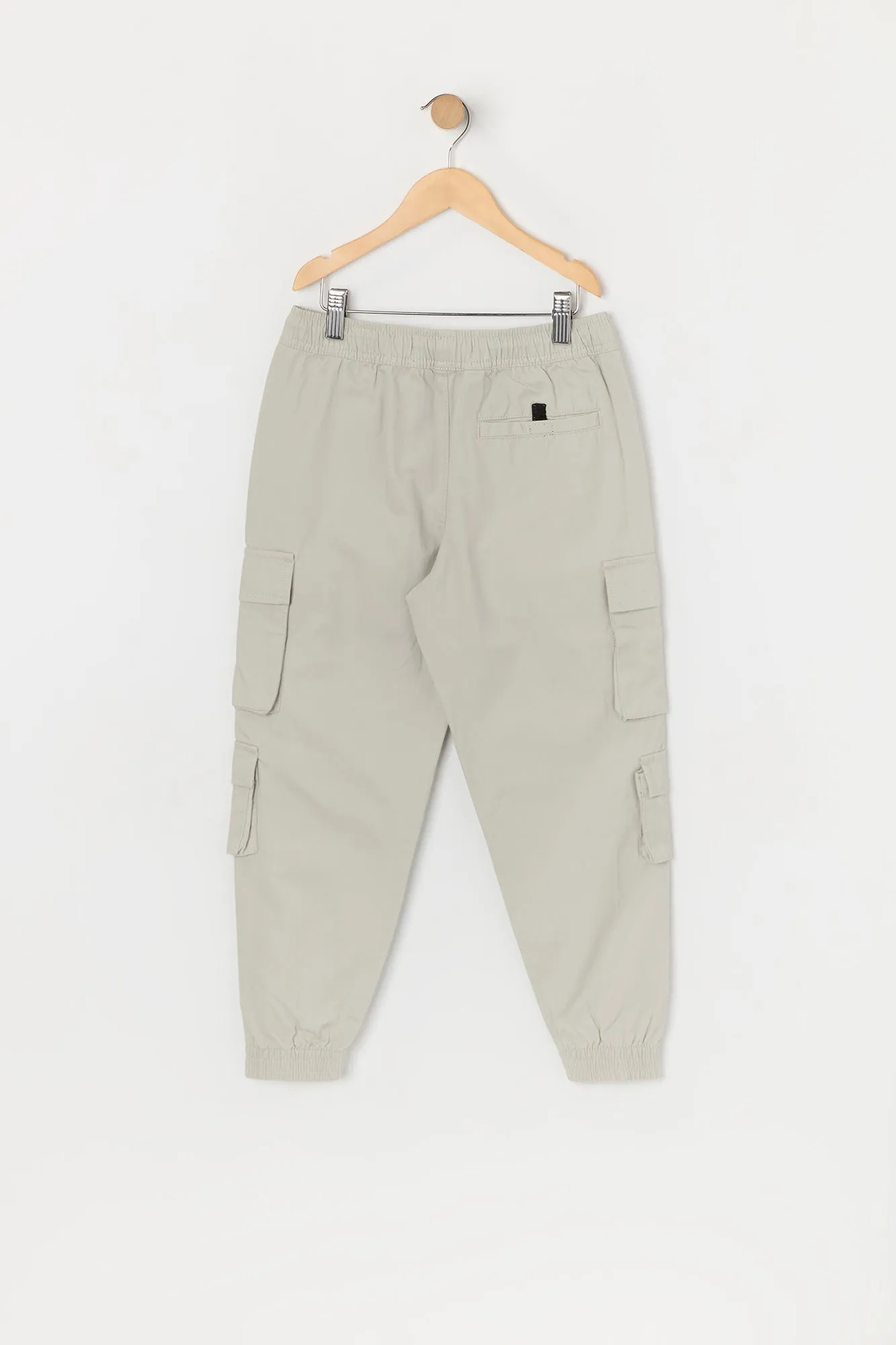 Jogger cargo avec poches multiples et taille coulissante pour garçon sold by Urban Planet product image thumbnail 2