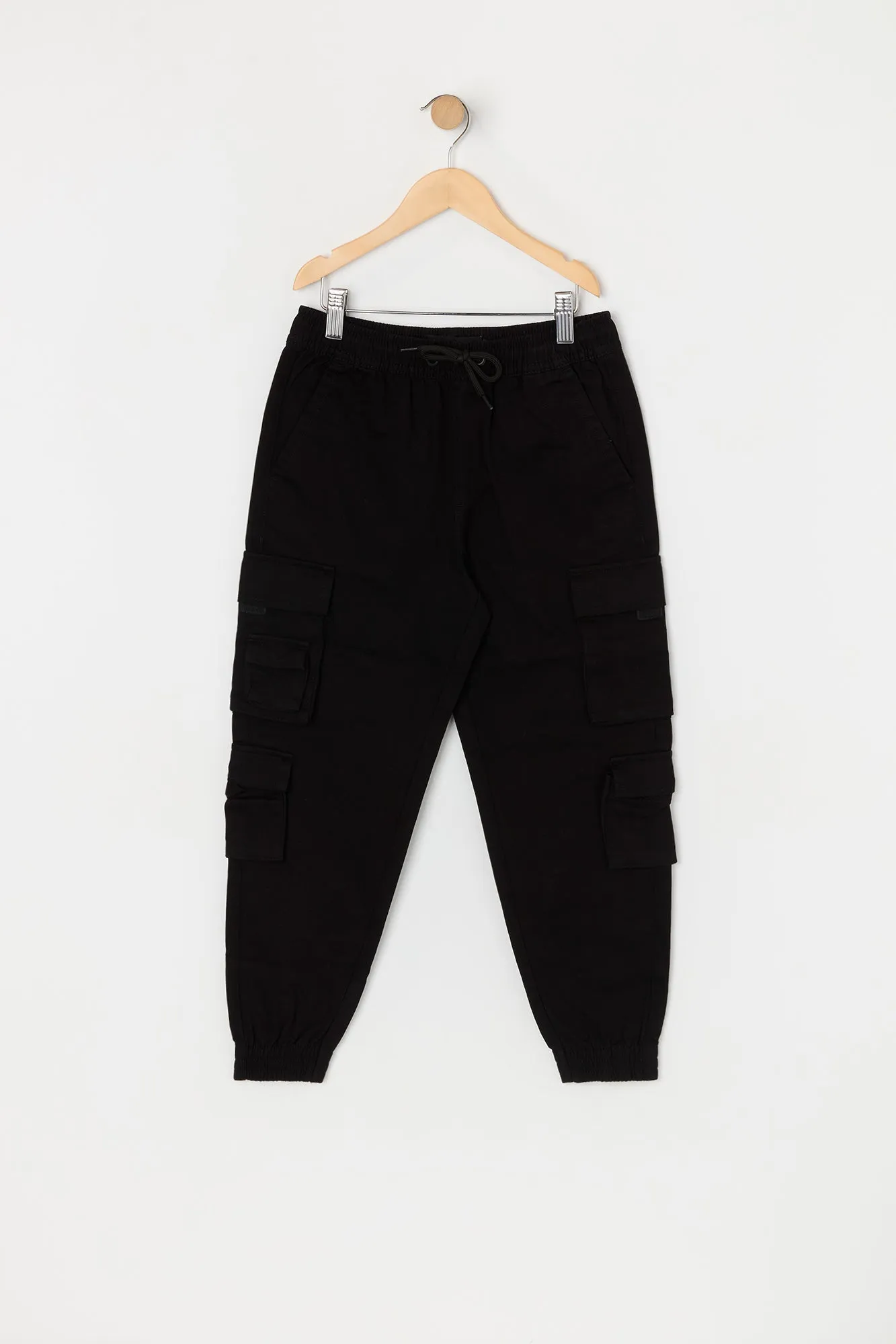 Jogger cargo avec poches multiples et taille coulissante pour garçon sold by Urban Planet product image thumbnail 3