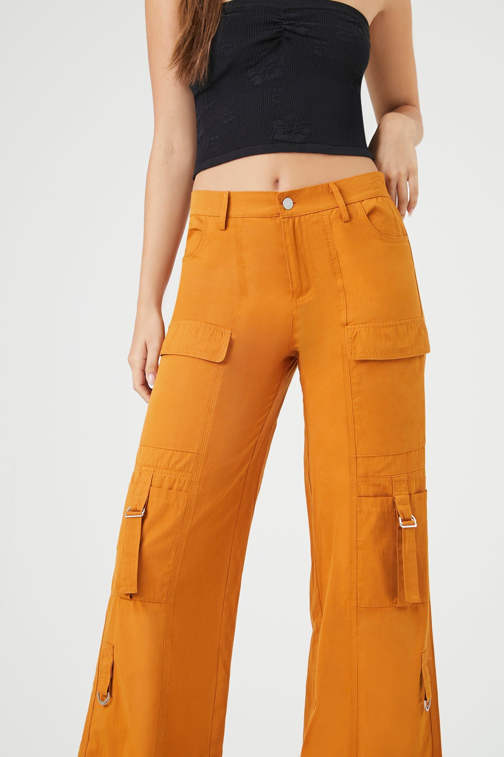 Wide Leg Utility Cargo Pant sold by Urban Planet product image thumbnail 2