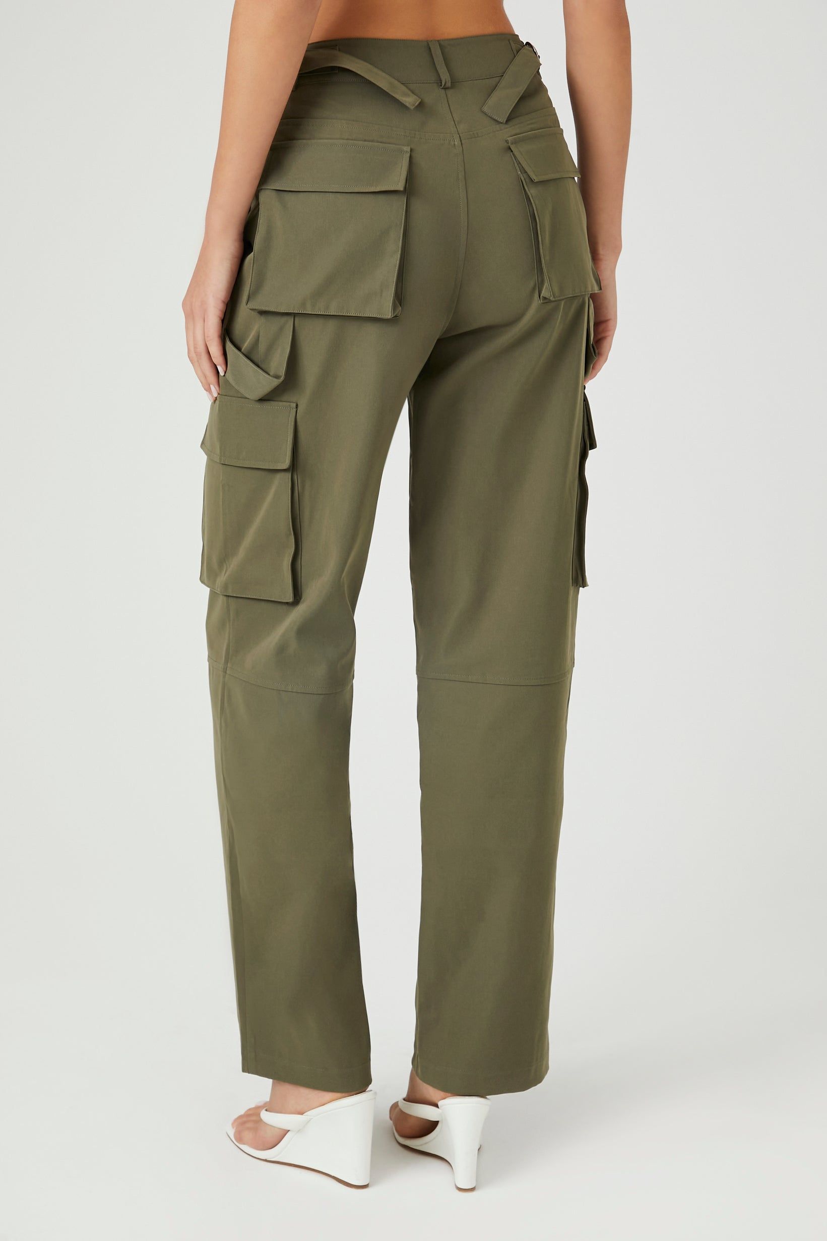 Twill High Rise Cargo Pant sold by Urban Planet product image thumbnail 4