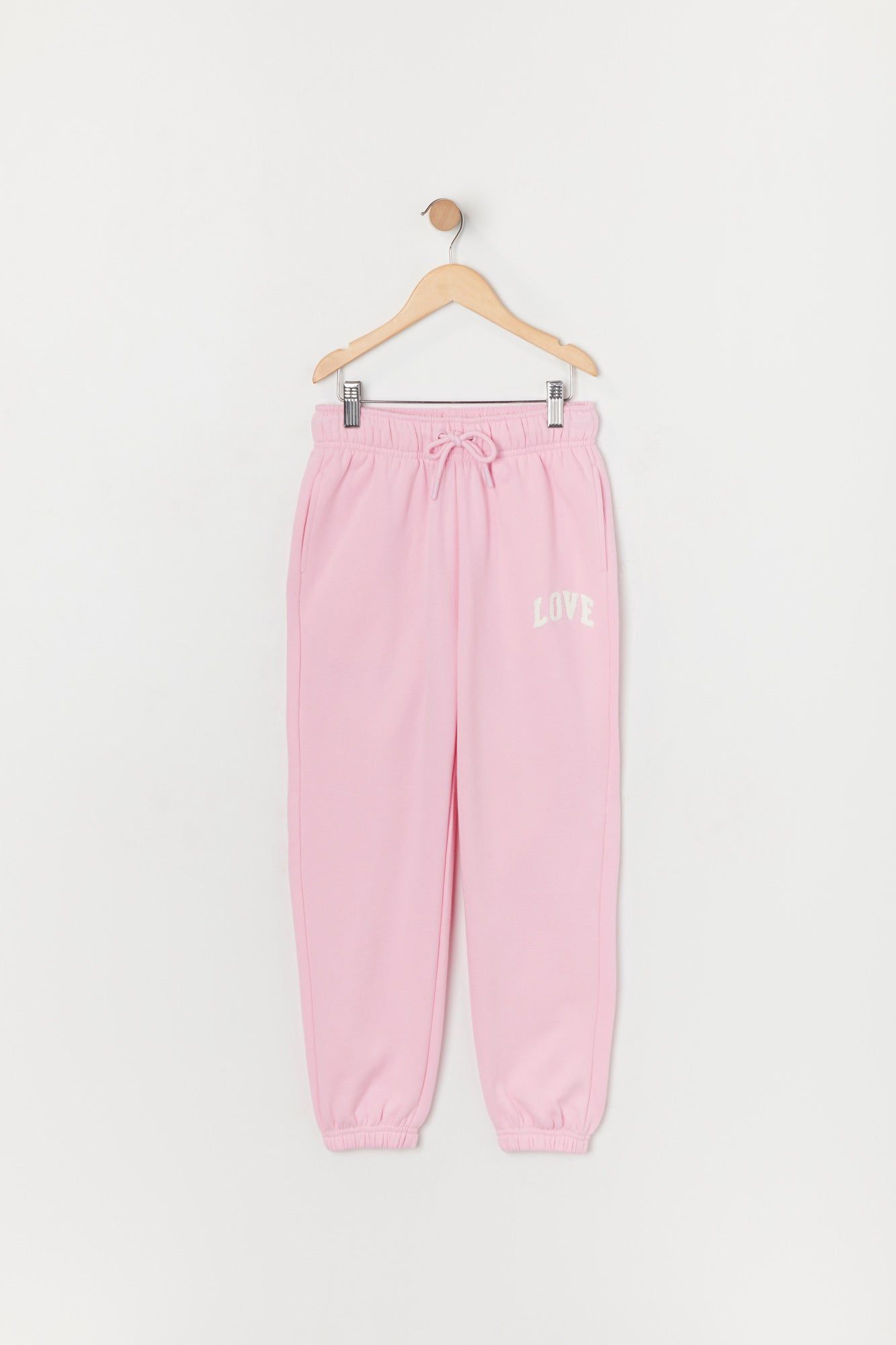Girls Love Graphic Fleece Jogger sold by Urban Planet