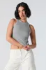 Ribbed High Neck Skimmer Tank sold by Urban Planet
