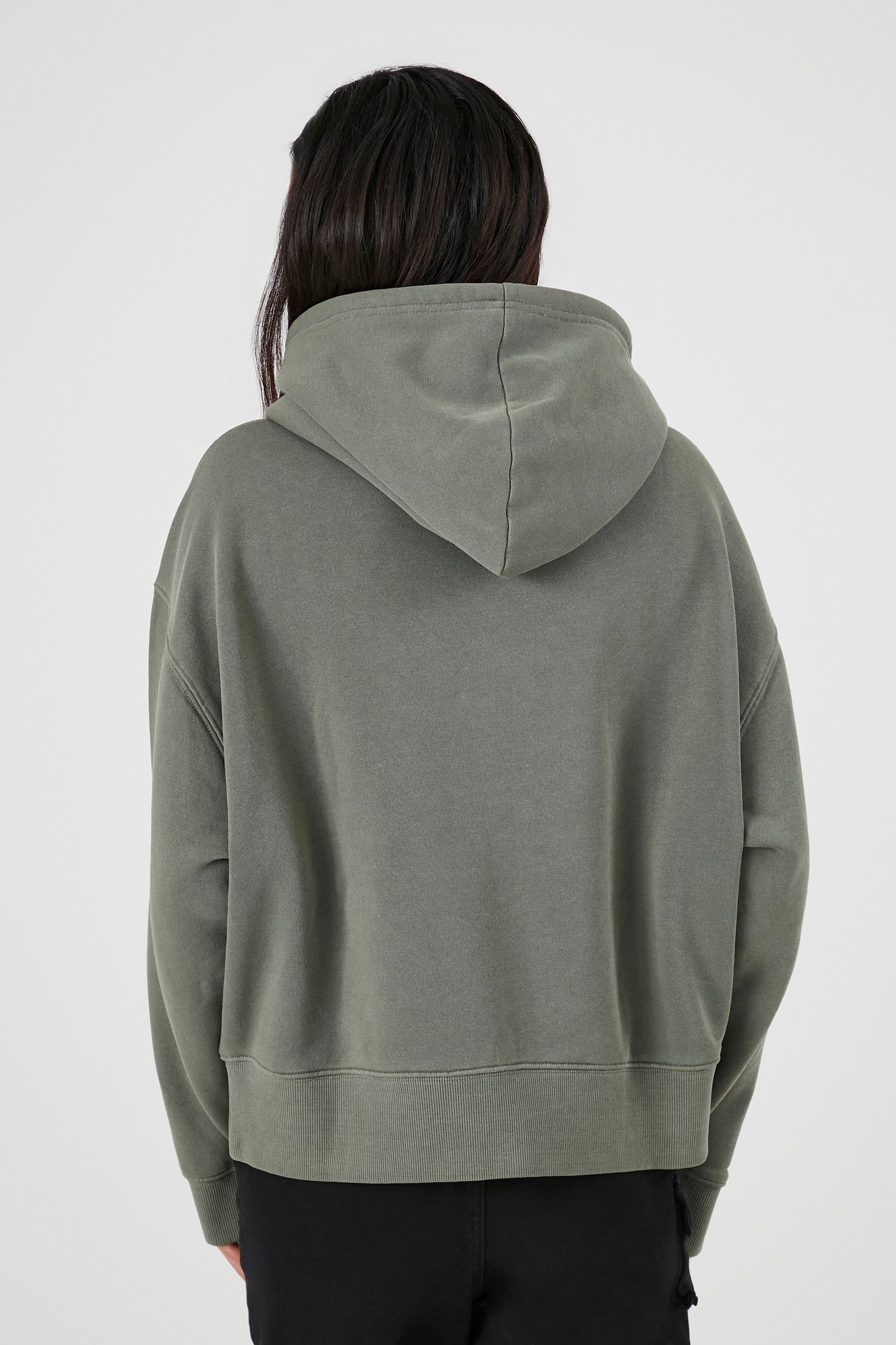 Haut à capuchon en moletton uni sold by Urban Planet product image thumbnail 3