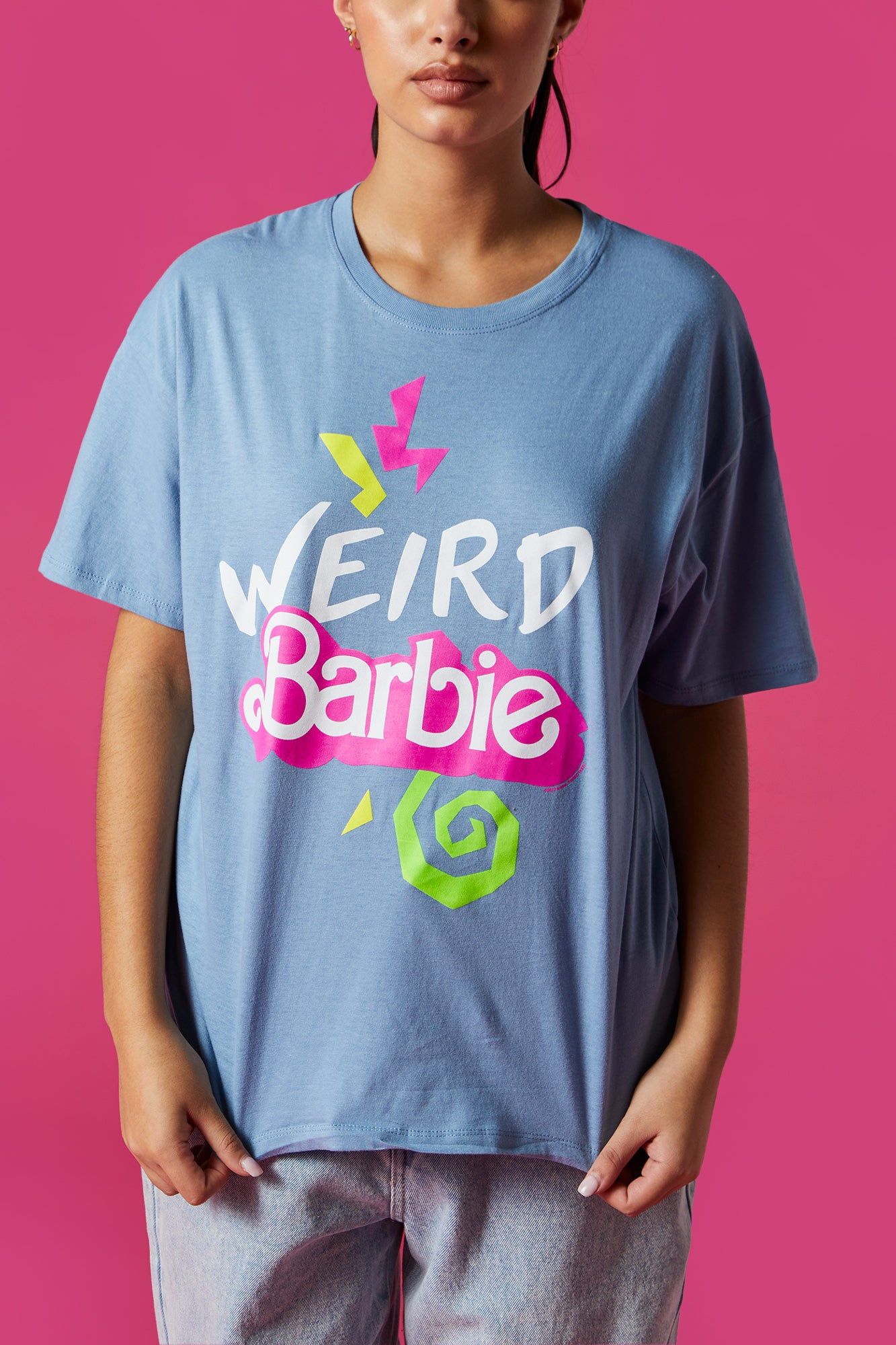 Barbie™ The Movie Weird Barbie Graphic Boyfriend T-Shirt sold by Urban Planet product image thumbnail 4
