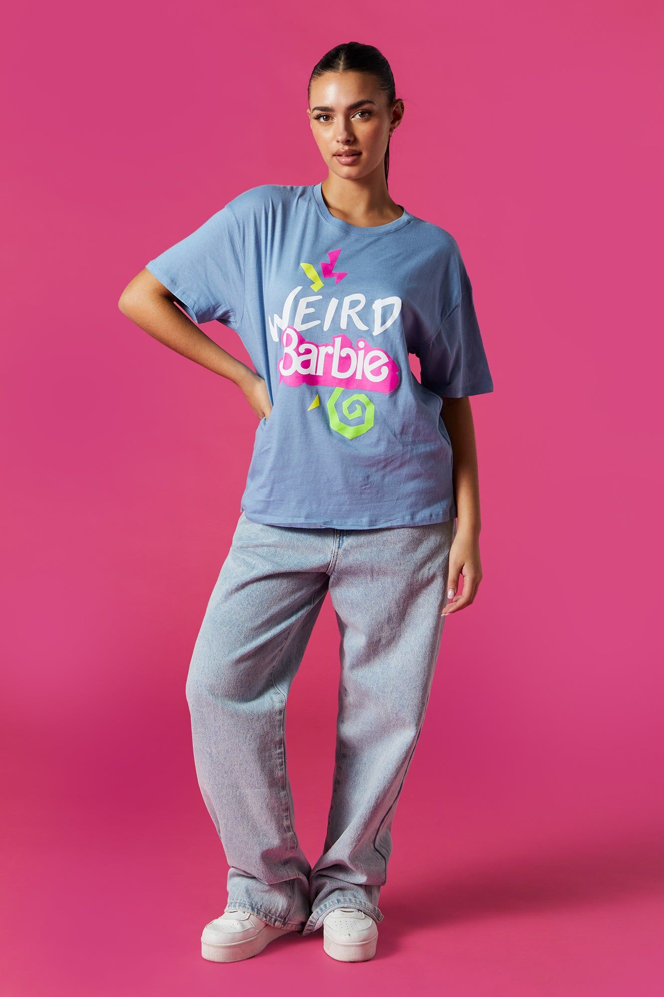 Barbie™ The Movie Weird Barbie Graphic Boyfriend T-Shirt sold by Urban Planet product image thumbnail 3