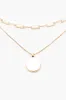 Collier superposé avec breloque ronde sold by Urban Planet